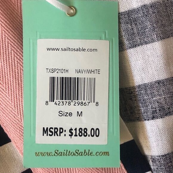 SAIL to SABLE Sleeveless Classic Tunic Dress, Med - Picture 8 of 10